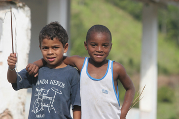 Niños de Quilombo, Sao Paulo, Brasil