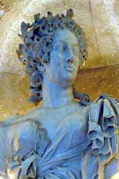 Busto de la reina Cristina de Suecia