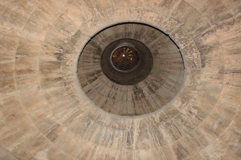 Detalle del final de la escalera de caracol, Sagrada Familia, Ba