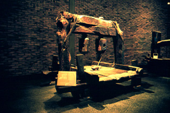 Prensa de “Apertón”, Museo de la Sidra de Asturias,