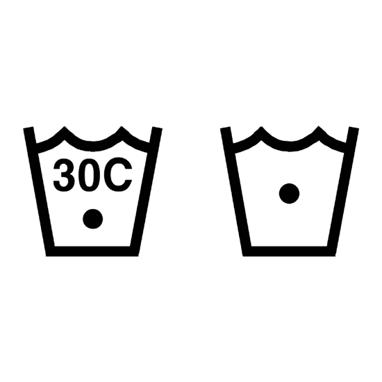 Lavado a máquina, Frío (< 30ºC)