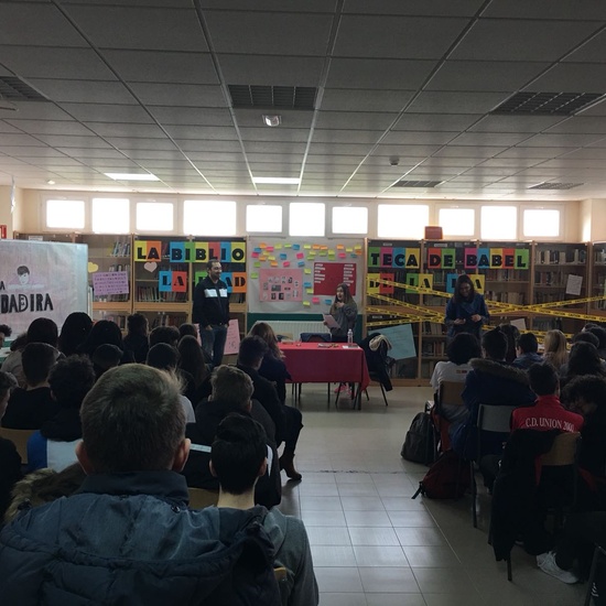 Visita del escritor Nando López_20180404_10