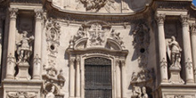 Detalle fachada principal, Catedral de Murcia