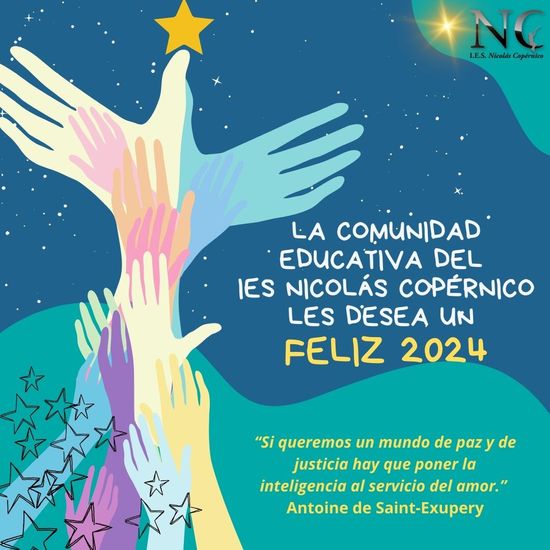 FELICITACIÓN 2024 IES NICOLÁS COPÉRNICO