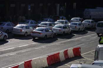 Parada de taxis, Madrid