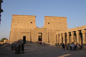 Fachada, Templo de Philae, Egipto