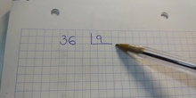 División por 1 cifra - 3º de primaria
