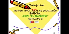Trabajo final CEIP El Madroño.C3. Mentoractúa curso 22/23