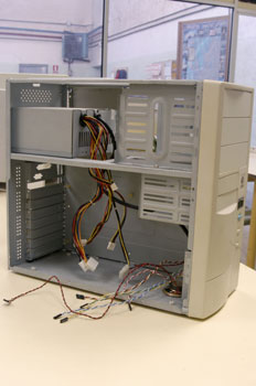 Conexiones de la carcasa