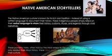 Native American Storytellers