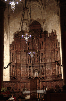 Altar mayor, Catedral de Cáceres