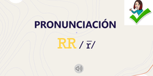 Pronunciación doble RR