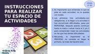 INSTRUCCIONES TAREA 5 (espacio de actividades)