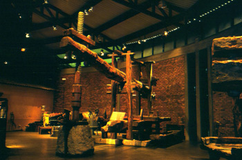 Prensa de contrapeso, Museo de la Sidra de Asturias, Nava