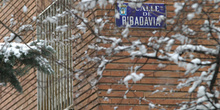 Calles nevadas, Madrid