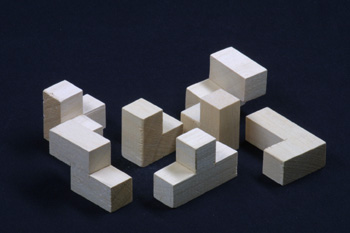 Decímetro cúbico desmontable desmontado