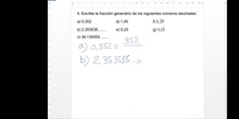 N II M1 09 Paso decimal a fracción Ejemplos