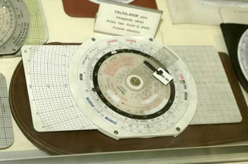 Calculador para navegación aerea, Museo del Aire de Madrid