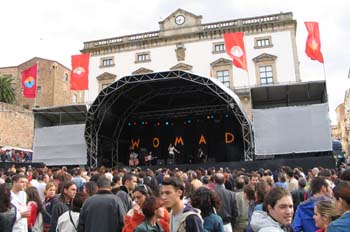 Festival Womad en Cáceres