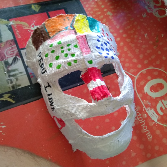 Máscaras de escayola 9