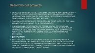 Desarrollo del proyecto