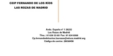 Programación General Anual_Ceip Fernando de los Ríos_Las Rozas_Curso 2017-2018