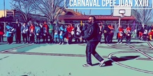 Batucada de Carnaval en el CPEE Juan XXIII de Fuenlabrada