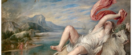The Rape of Europe by Peter Paul Rubens (copy after Titian)