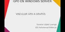 GPO para grupos. AD de Windows Server