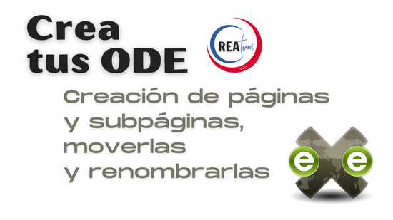 Creación de páginas gestionarlas con eXeLearning