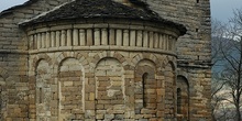 Iglesia de San Pedro de Lárrede. Cabecera del templo, Huesca