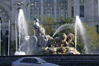Fuente de Cibeles, Plaza de Cibeles, Madrid
