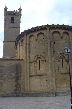 Cabecera de la Iglesia de San Martín de Uncastillo, Zaragoza
