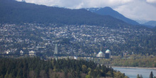 Vista del norte de Vancouver