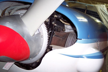 Conductos de entrada de aire en un motor ligero