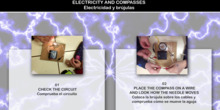 Magnestism and electricity experiment 04 Electricity and compasses
