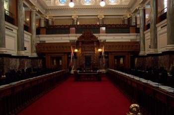 Interior del Parlamento, Victoria