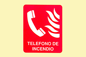 Incendio: teéfono de incendio