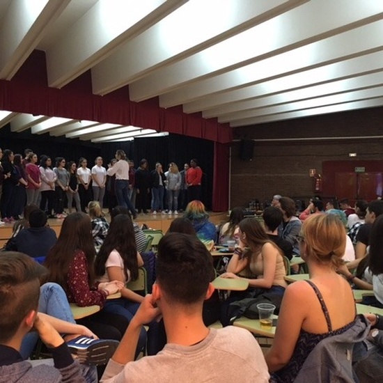 Visita al instituto de alumnos del instituto de secundaria 'Gimnasium Kalundborg' de Dinamarca 2