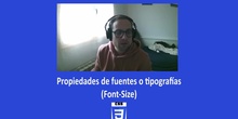 CSS3 - Propiedades fuentes (Font-size)