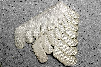 Fibra de vidrio precortada