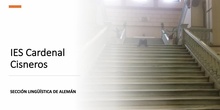 SECCIÓN LINGÜÍSTICA IES CARDENAL CISNEROS MADRID
