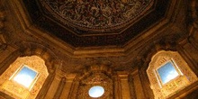 Detalle de la cúpula de Nuruosmaniye Camii, Estambul, Turquía