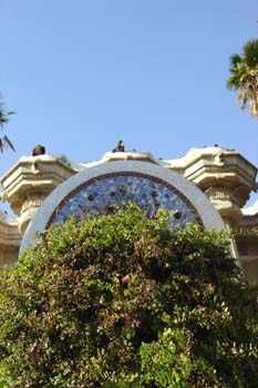 Banco serpenteante, Parque Güell, Barcelona