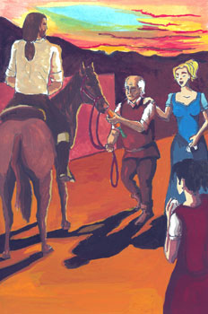 Juan se une a los soldados