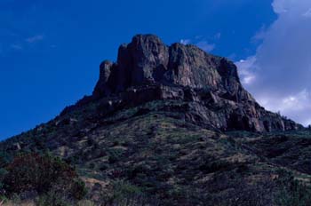 Pico de una montaña