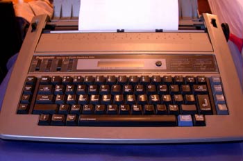 Máquina de escribir electrónica