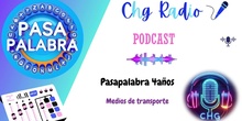 PASAPALABRA. INFANTIL  4 AÑOS. Medios de transporte