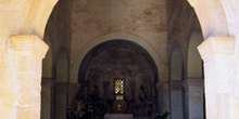 Nave central de la iglesia de San Salvador de Priesca, Villavici