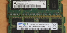Memorias DDR2 y DDR3 para ordenadores portátiles